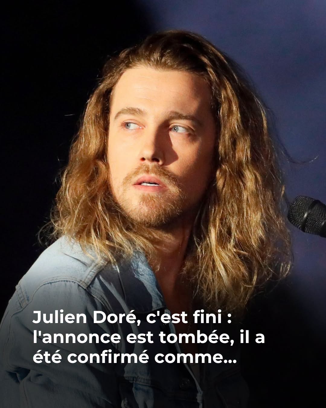 “Je sais que le temps est précieux” : Julien Doré annonce faire une pause dans sa carrière