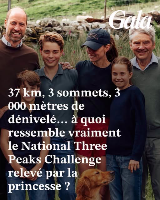 Kate Middleton : 37 km, 3 sommets, 3 000 mètres de dénivelé… à quoi ressemble vraiment le National Three Peaks Challenge relevé par la princesse ?
