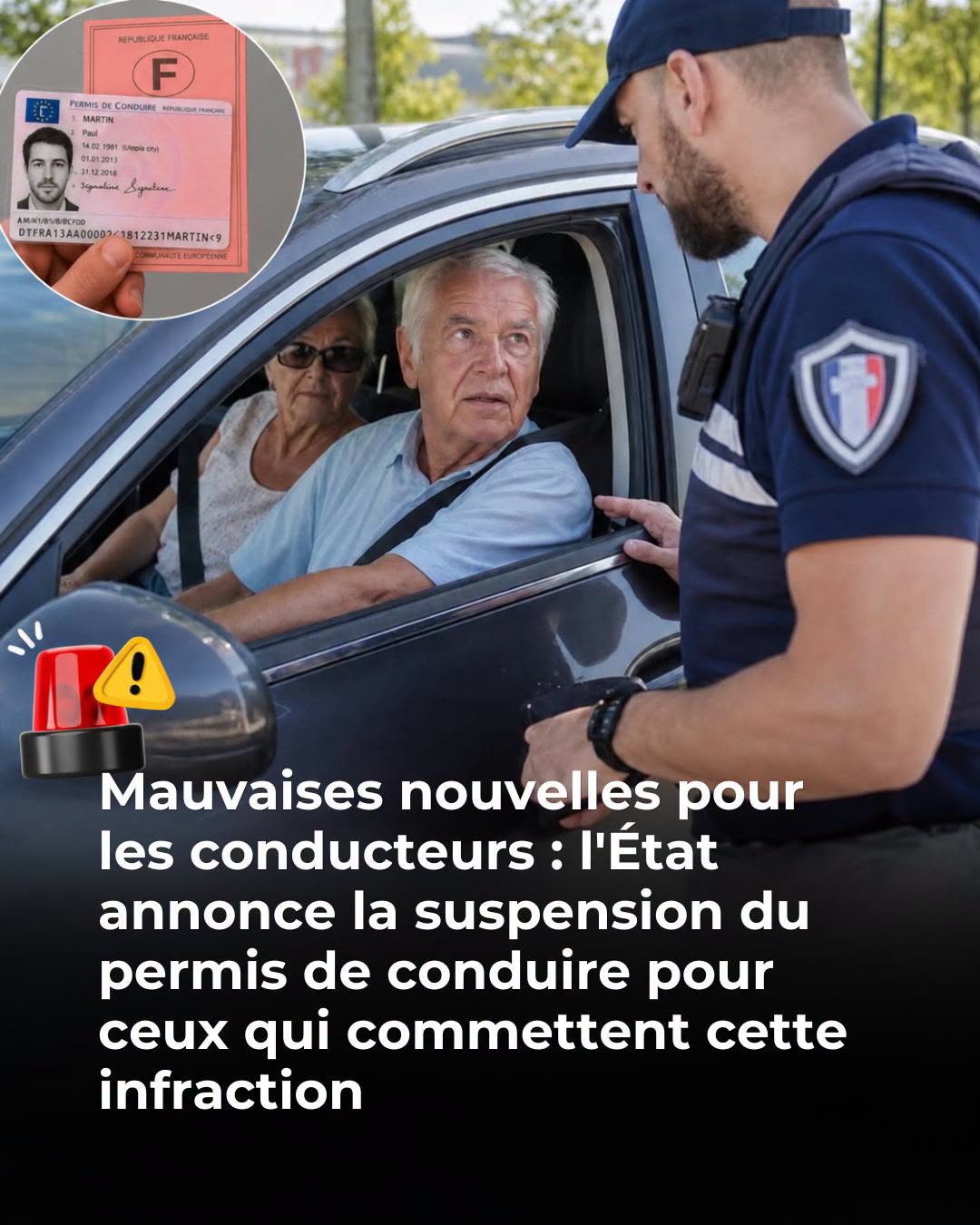 Pour quelles infractions au code de la route risque-t-on une suspension de son permis de conduire ?