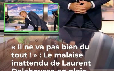 Laurent Delahousse “en danger” : le présentateur de France 2 va-t-il être évincé de la chaîne ?