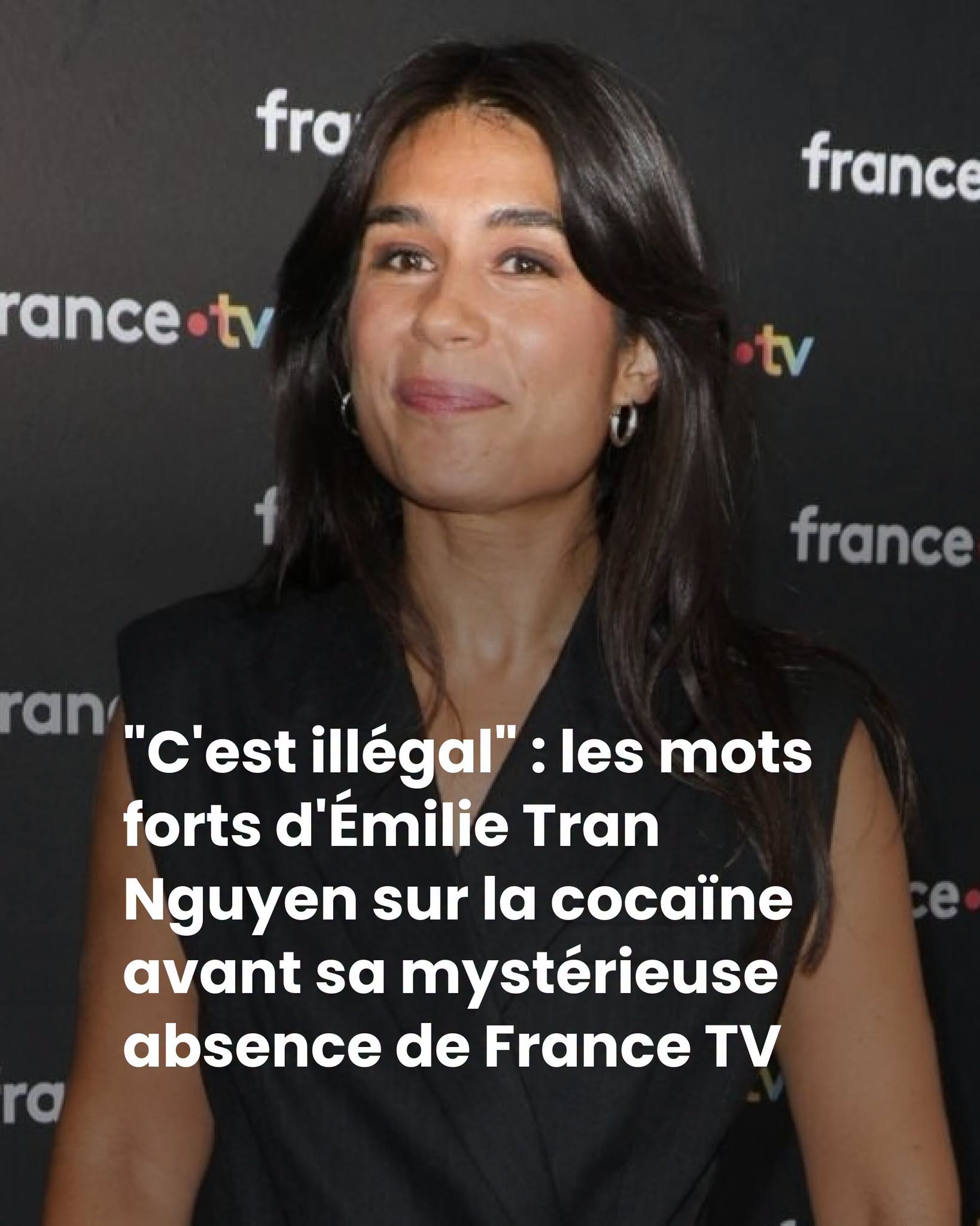 “C’est illégal” : les mots forts d’Émilie Tran Nguyen sur la cocaïne avant sa mystérieuse absence de France TV