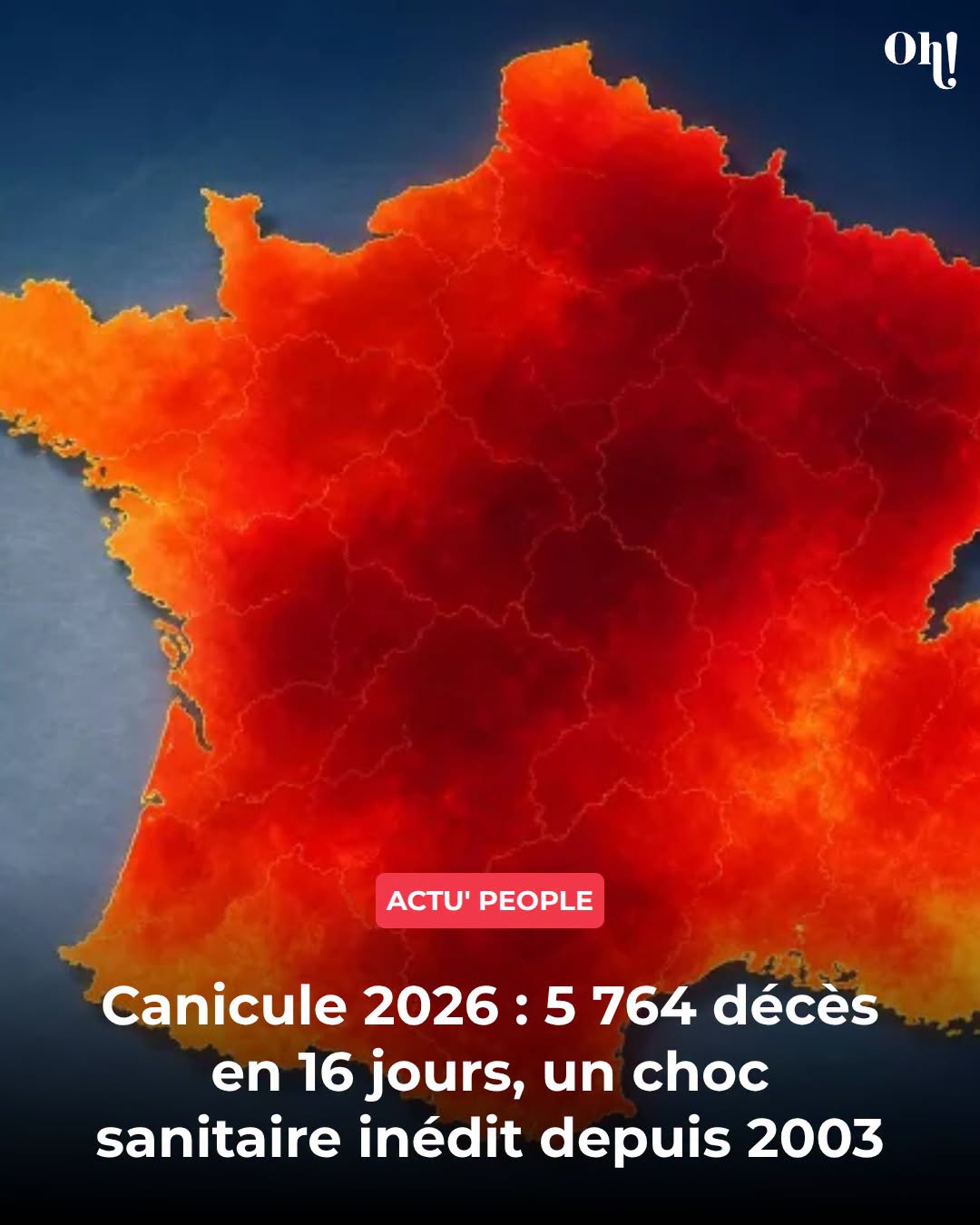 Canicule de juin : la France face à une surmortalité record depuis 2003