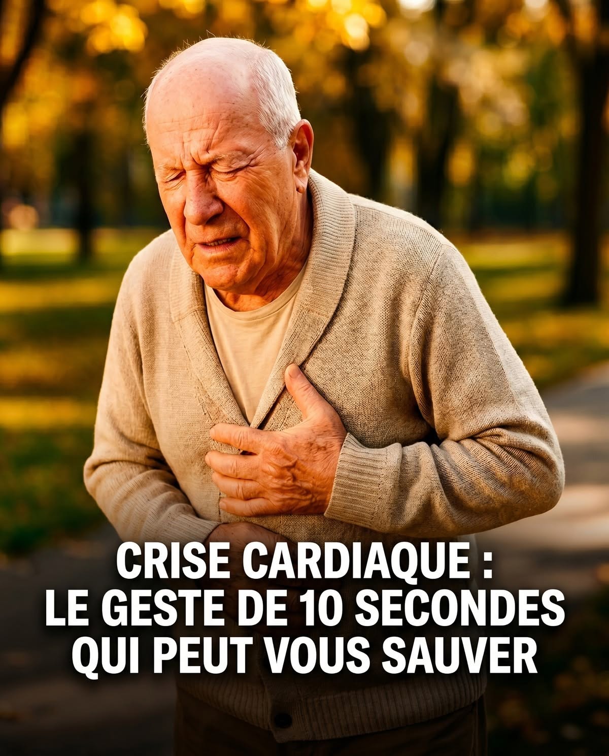 Vous pouvez SURVIVRE à une crise cardiaque si vous faites CECI en 10 secondes