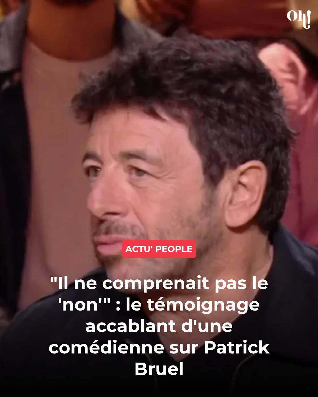Patrick Bruel : une comédienne révèle un échange clé de 2005