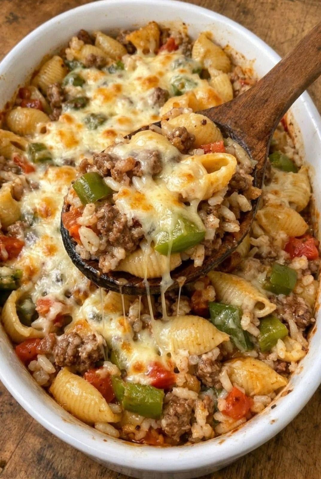 5-Ingredient Stuffed Pepper Pasta
