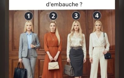 Quelle est la tenue idéale pour un entretien d’embauche ? Options 1, 2, 3 et 4 : comparez les exemples et choisissez celui qui vous convient