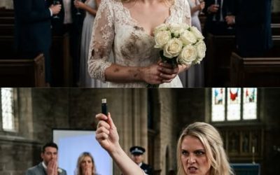 J’ai remonté l’allée avec la lèvre fendue et le voile déchiré. Mon fiancé a lancé un sourire narquois à ses garçons d’honneur et a dit à voix haute : « Elle avait besoin qu’on lui rappelle qui commande avant de signer les papiers. »