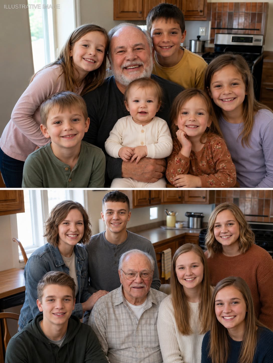 My Grandfather Raised 6 Grandchildren After My Parents Passed Away – At His Farewell, a Stranger Slipped Me a Note and Whispered, ‘This Will Tell You What Really Happened to Your Parents’