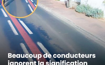 Conducteurs, avez-vous vu cette étrange bande rouge sur la chaussée ? Voici ce qu’elle signifie vraiment