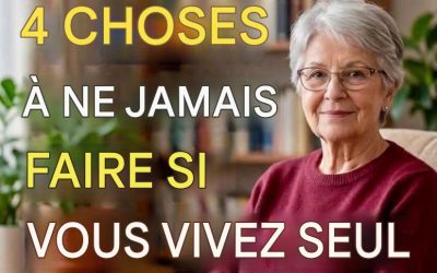 J’ai 73 ans, je vis seul et je ne jure que par ces 4 habitudes pour une vie épanouie.