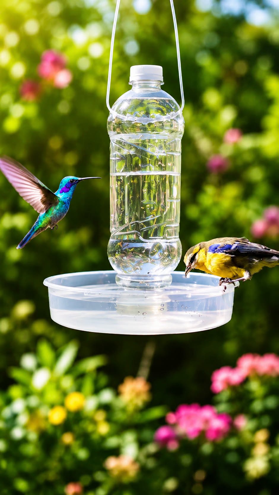 Fabriquez un abreuvoir maison pour aider les oiseaux à s’hydrater toute l’année