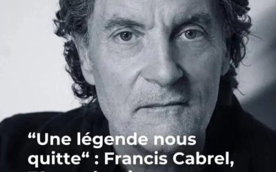 Une légende nous quitte”… Voir plus