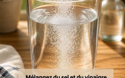 Purifiez l’énergie de votre maison grâce à un rituel naturel au sel et vinaigre