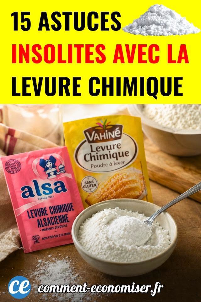 15 utilisations insolites de la levure chimique