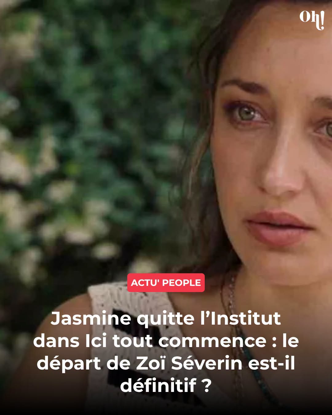 Jasmine quitte l’Institut dans Ici tout commence : que faut-il attendre de ce départ ?