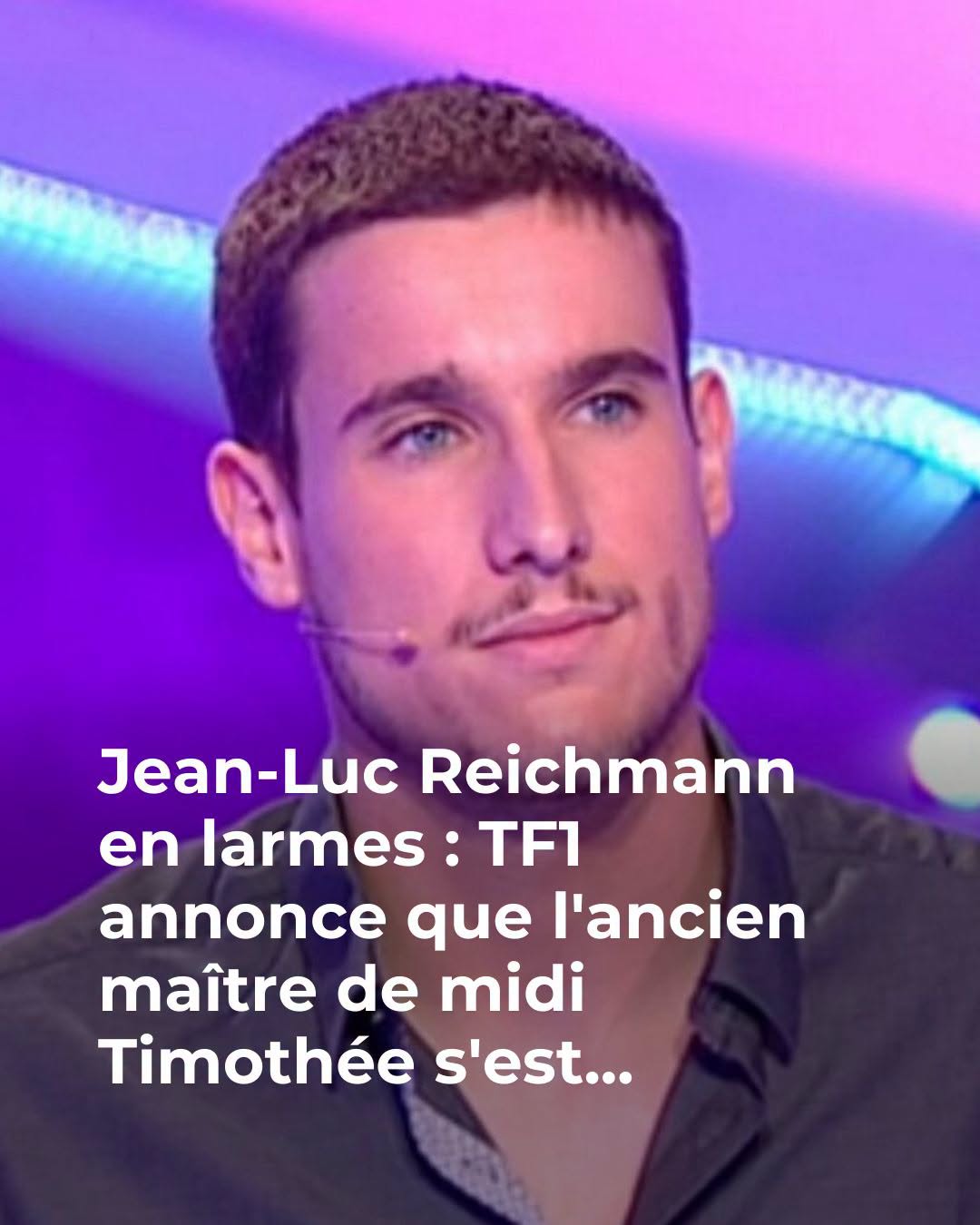 Les 12 coups de midi : voici ce qu’est devenu Timothée plusieurs années après son parcours