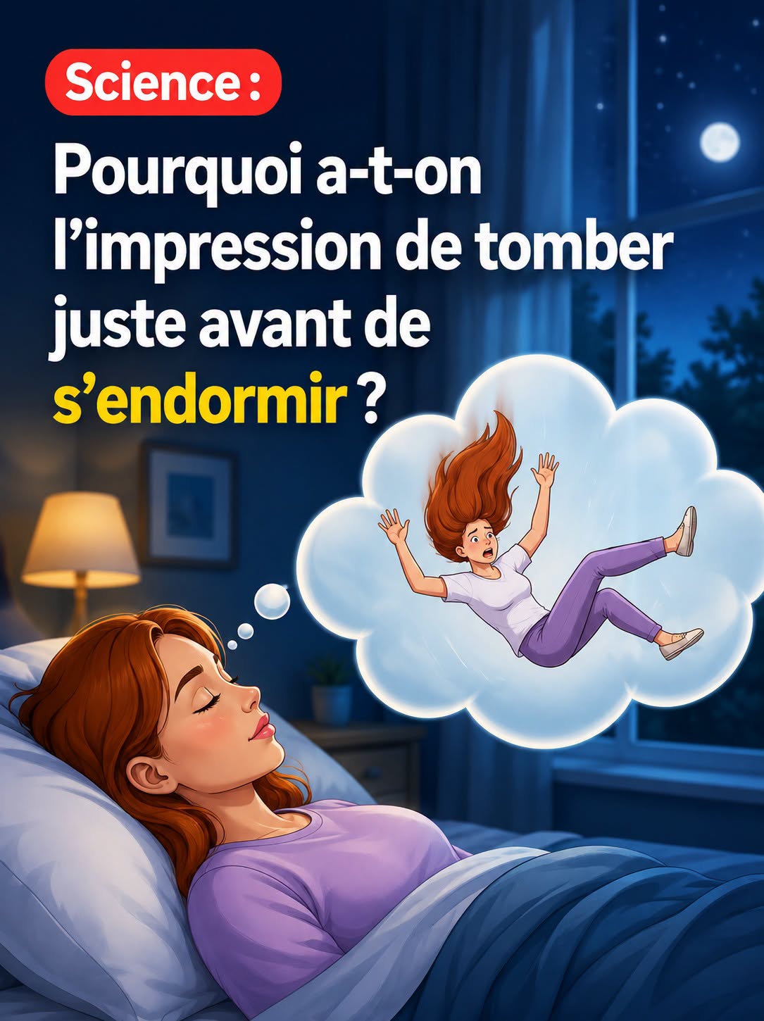 Pourquoi votre cerveau vous fait sursauter en vous endormant et comment l’apaiser