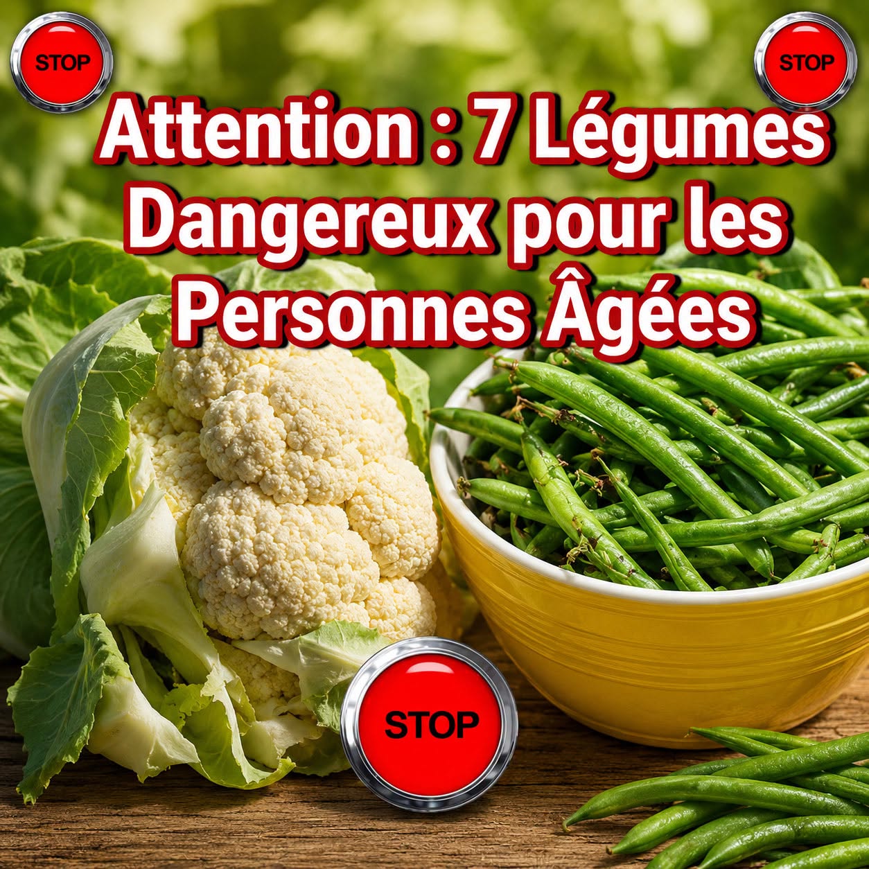 7 légumes que les personnes âgées ne devraient jamais manger ! (Risques pour la santé).