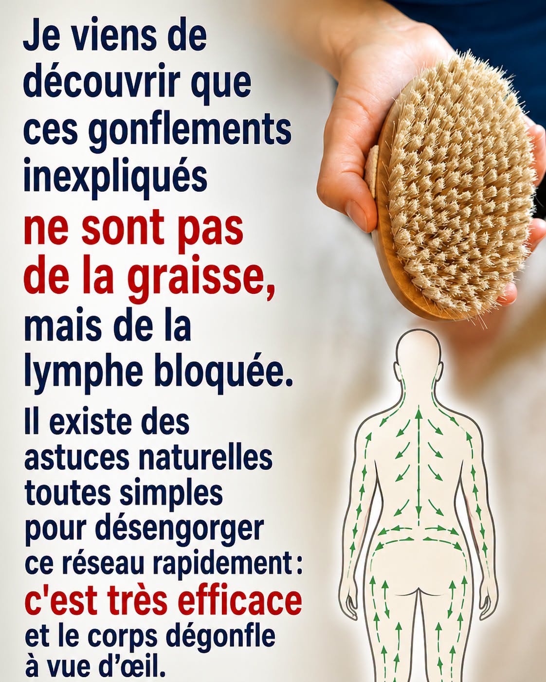 4 façons simples de désengorger naturellement vos ganglions lymphatiques et de réduire les gonflements rapidement