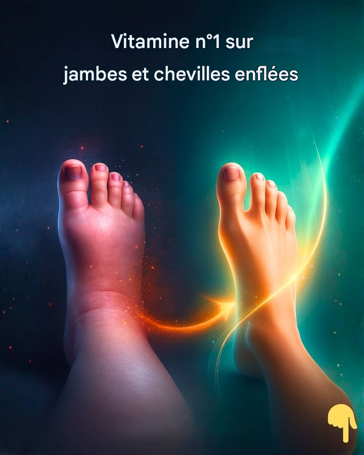 Vitamine n° 1 pour les jambes et les chevilles enflées