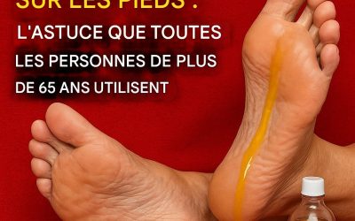 Huile de ricin pour les pieds : l’astuce que tous les plus de 65 ans utilisent