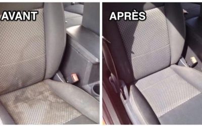 Comment Nettoyer Facilement Vos Sièges de Voiture.